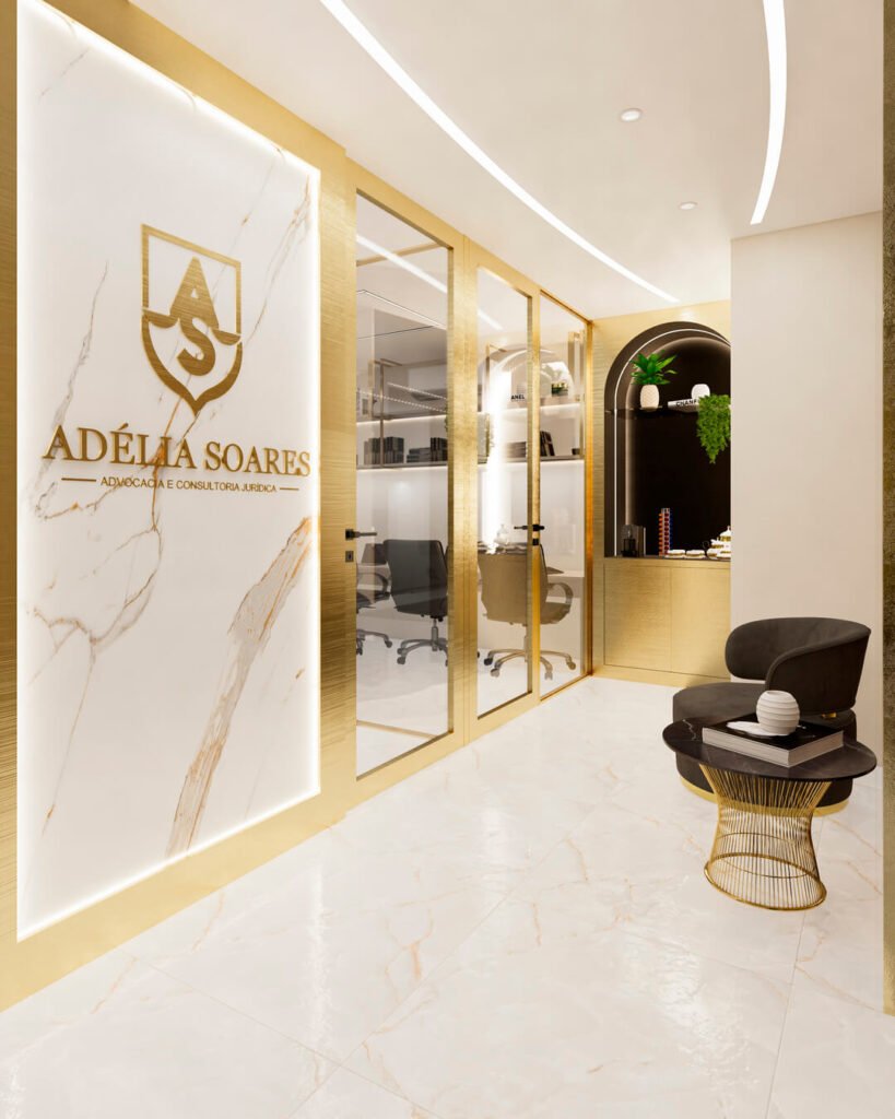 sala de espera de escritorio de advocacia da dra adelia soares